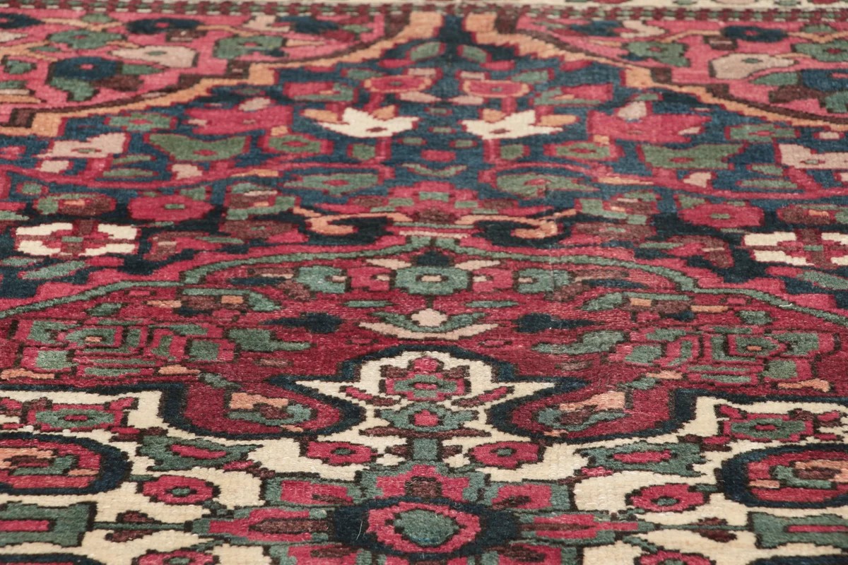 140x210 см, Иран, Бахтиари, Wool, чёрный — вид 3
