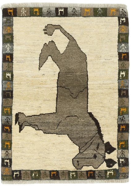 88x124 см, Иран, Кашкай, Wool, жёлтый