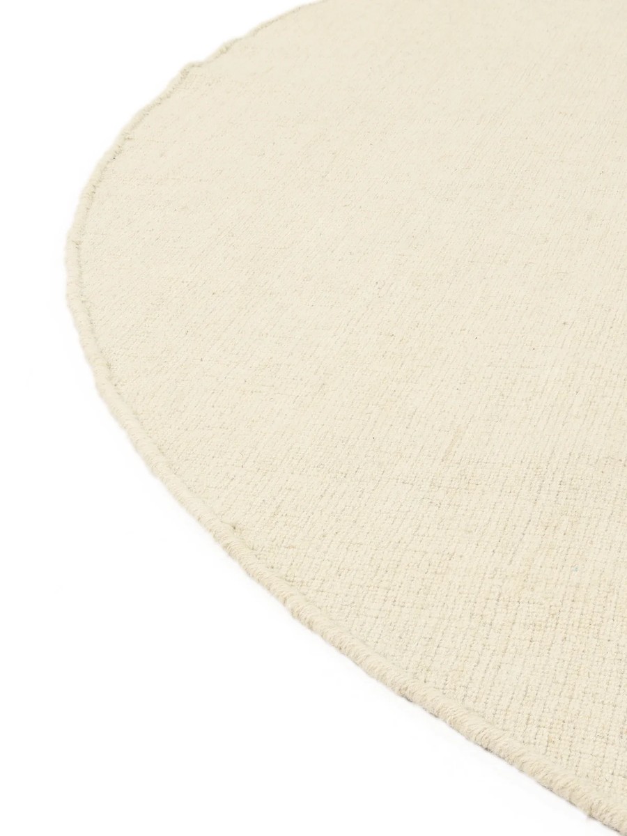 Ø250 см, Индия, Килимы, Wool, натуральный белый — вид 3