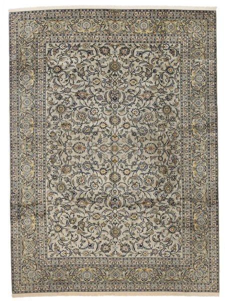 300x400 см, Иран, Кашан, Wool, жёлтый
