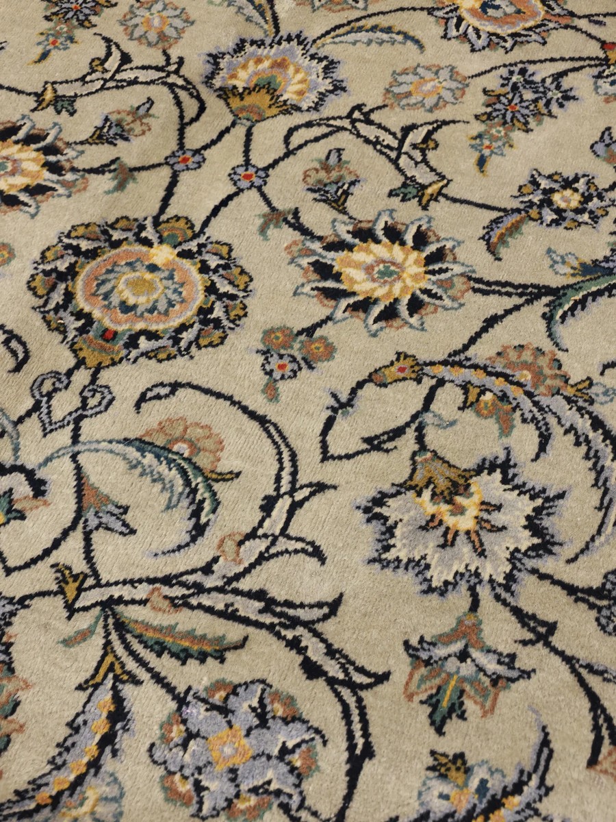 300x400 см, Иран, Кашан, Wool, жёлтый — вид 4