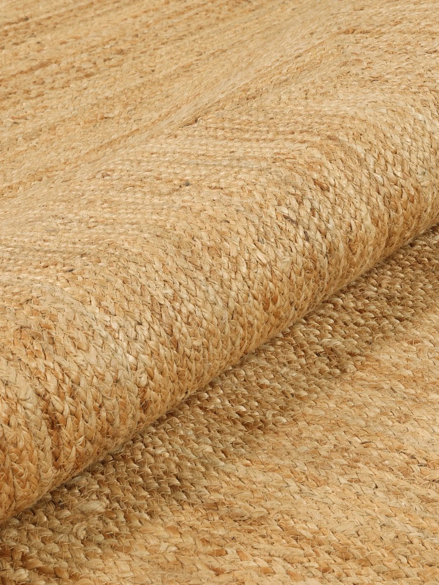 250x250 см, Индия, Современные, 90% Jute, бежевый — вид 5