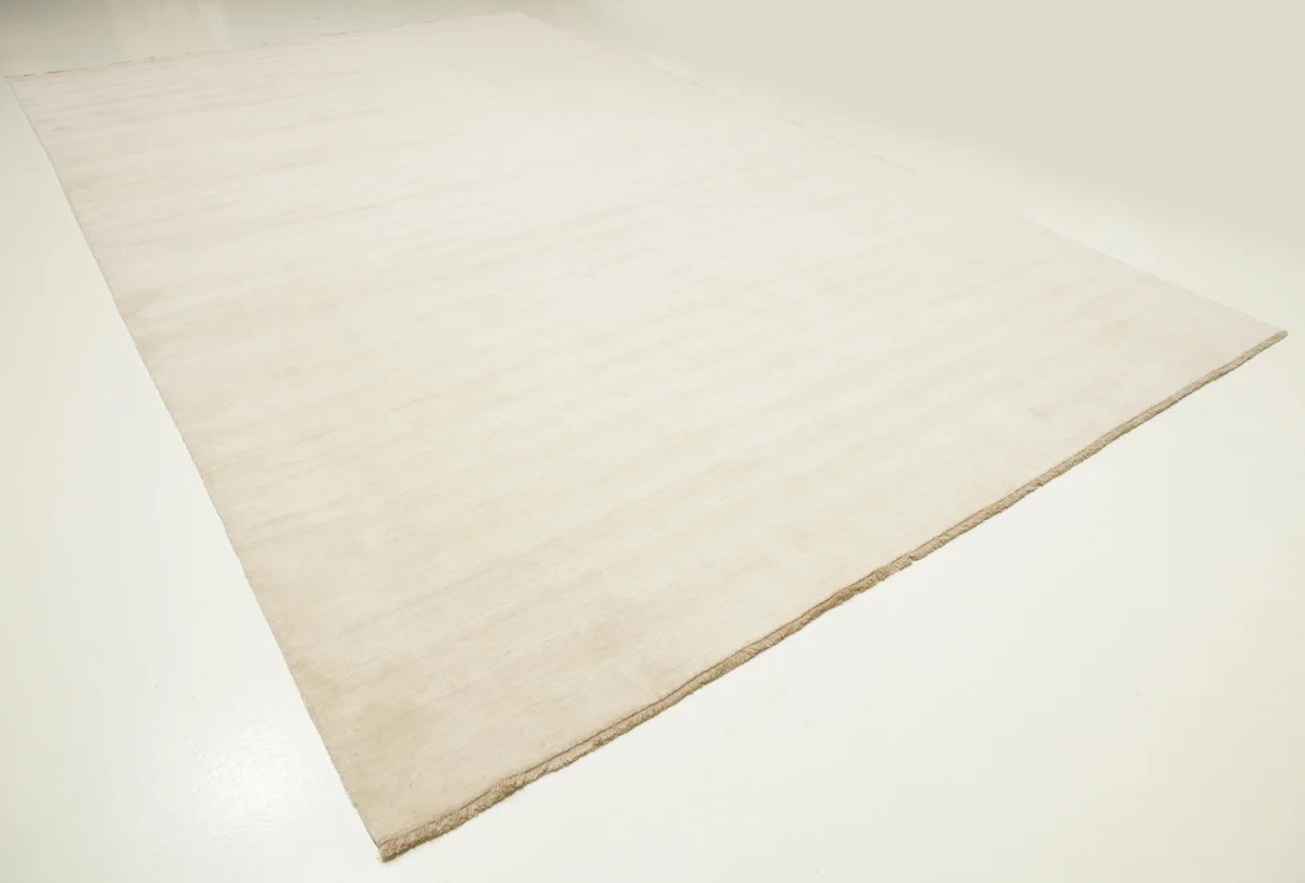 300x500 см, Индия, Однотонные, Wool, белый — вид 5