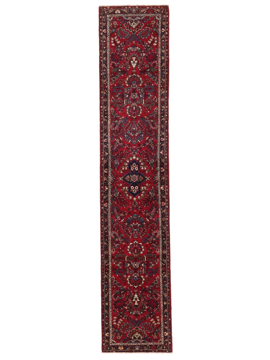 82x411 см, Иран, Хамадан, Wool, чёрный