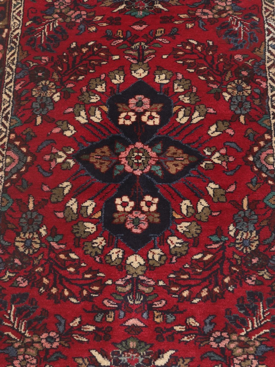 82x411 см, Иран, Хамадан, Wool, чёрный — вид 2