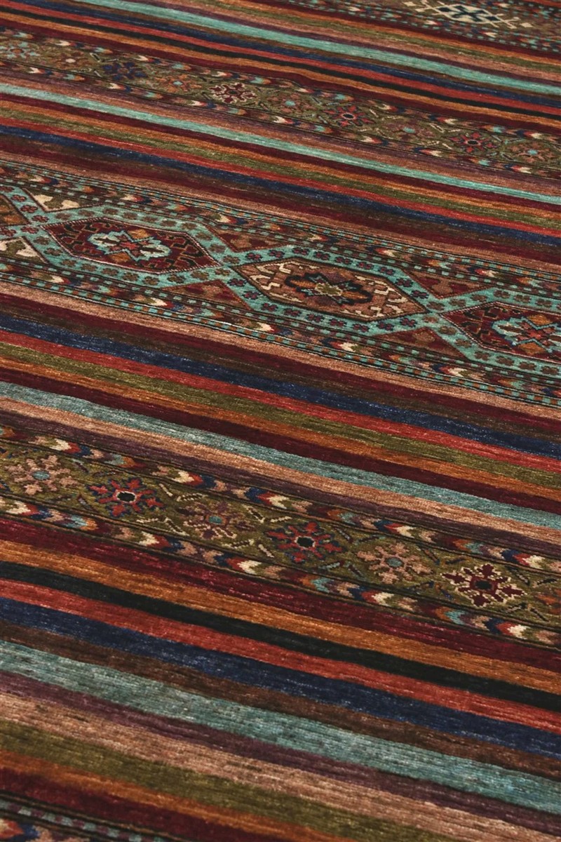 271x371 см, Афганистан, Восточные, Wool, коричневый
