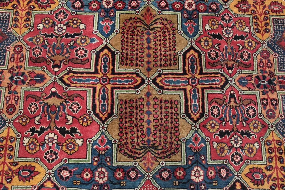 200x470 см, Иран, Сарук, Wool, красный — вид 3