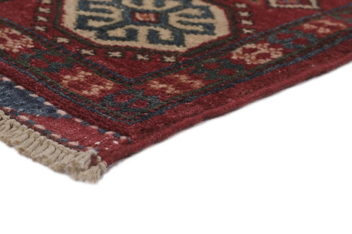 194x291 см, Афганистан, Казак, Wool, красный — вид 4