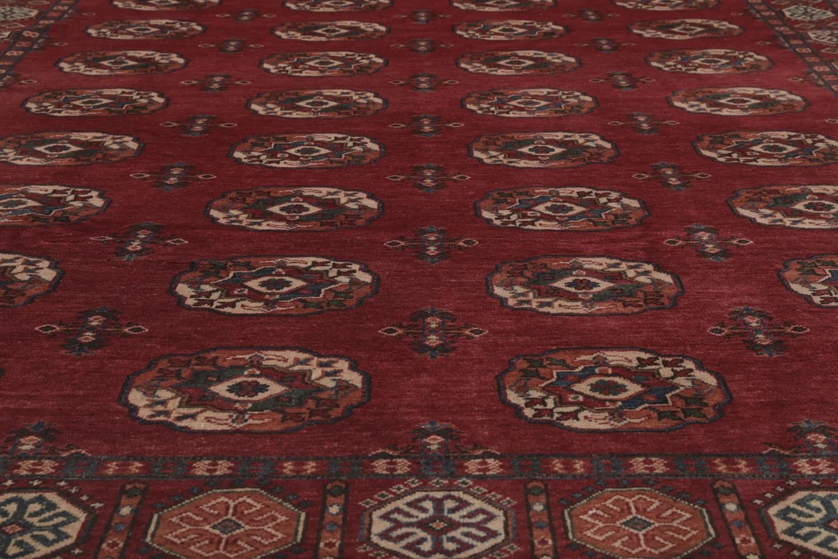 194x291 см, Афганистан, Казак, Wool, красный — вид 5