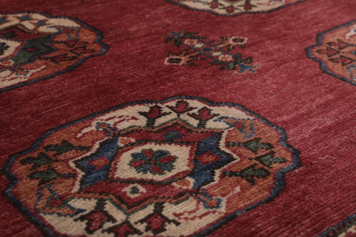 194x291 см, Афганистан, Казак, Wool, красный — вид 6