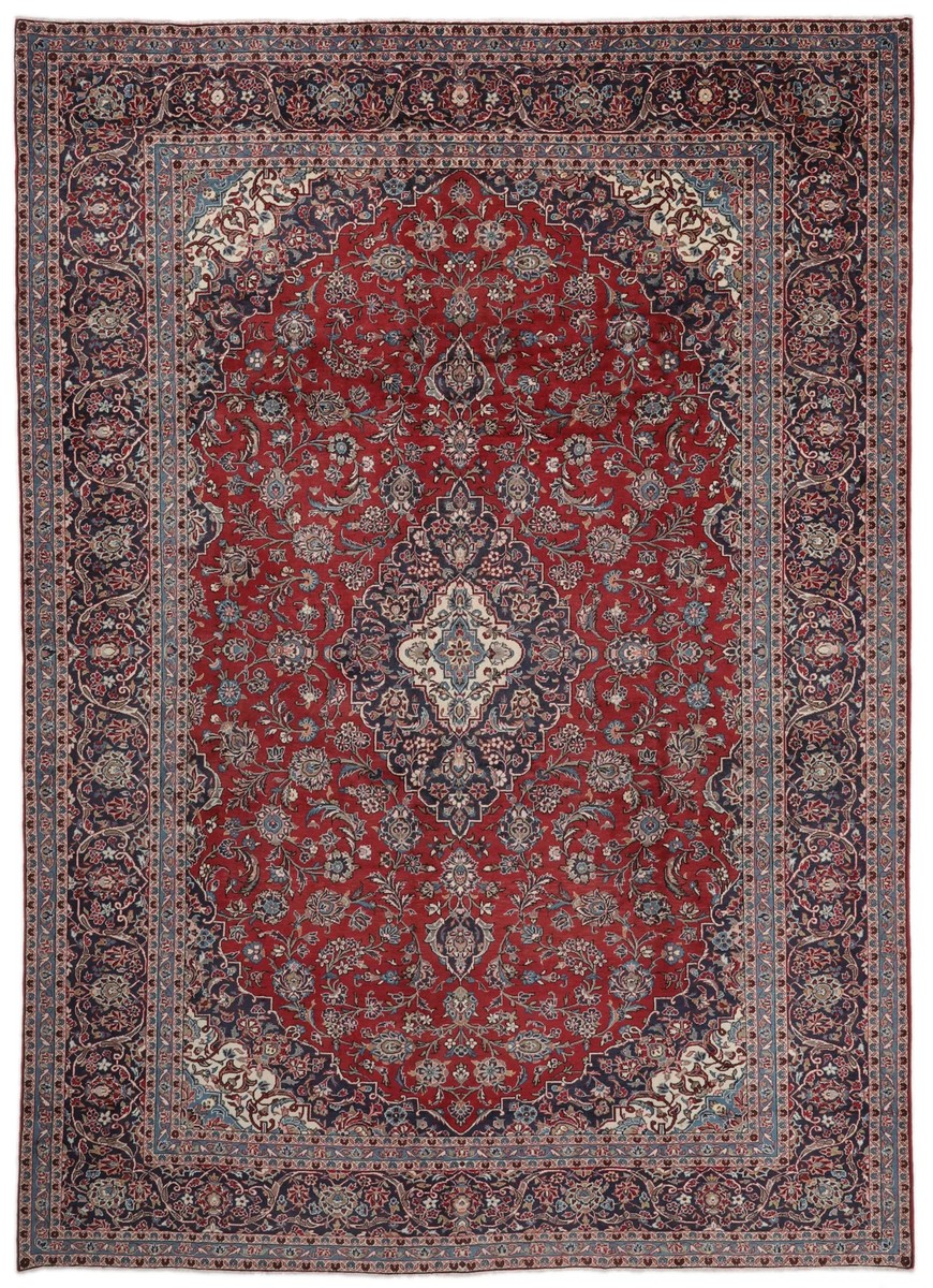 288x402 см, Иран, Кашан, Wool, красный