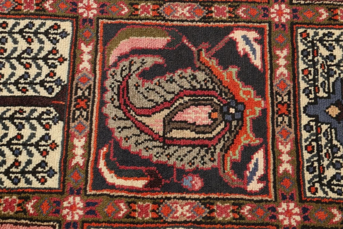220x310 см, Иран, Бахтиари, Wool, красный — вид 2