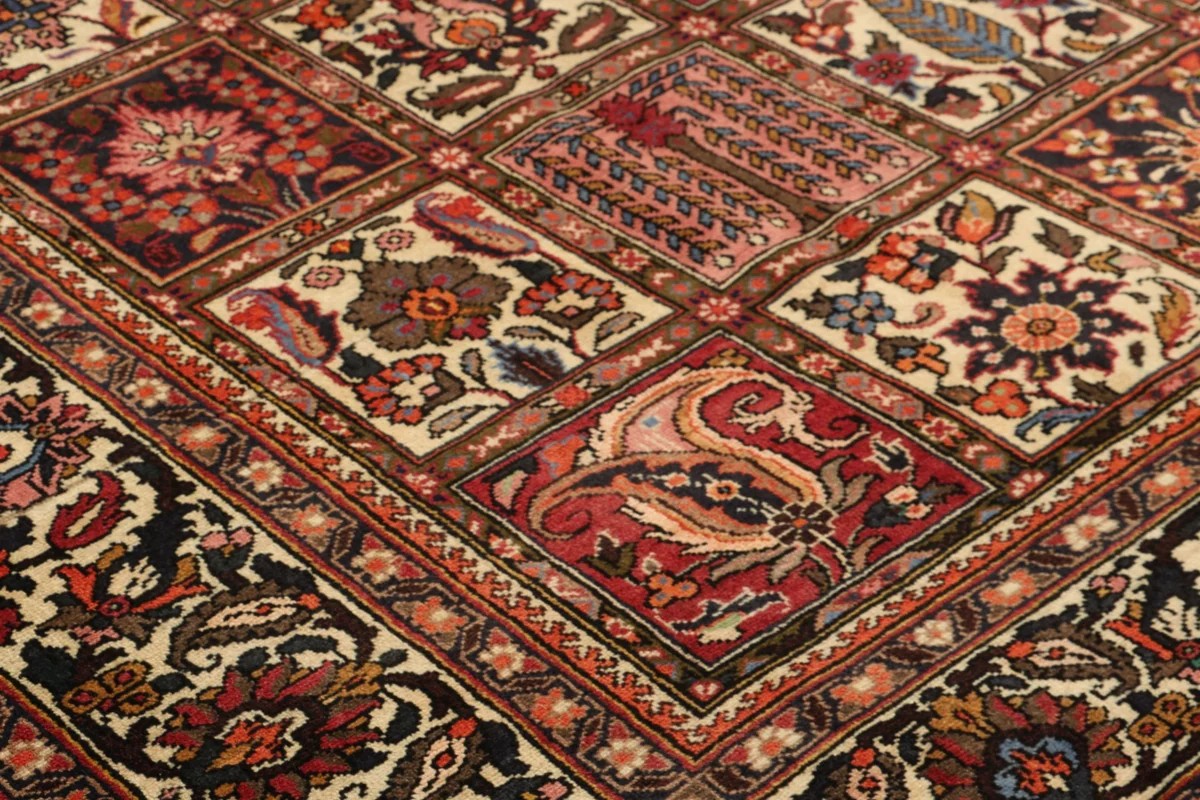 220x310 см, Иран, Бахтиари, Wool, красный — вид 3
