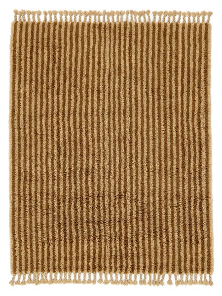 250x350 см, Индия, Шэгги, Wool, горчичный