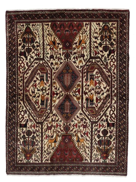 170x227 см, Иран, Восточные, Wool, чёрный