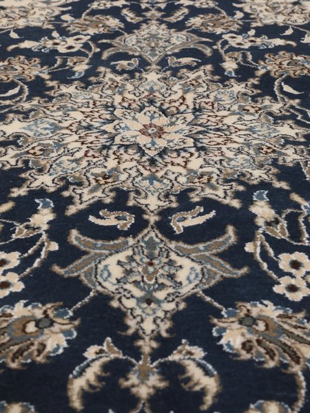 152x210 см, Иран, Наин, Wool, жёлтый