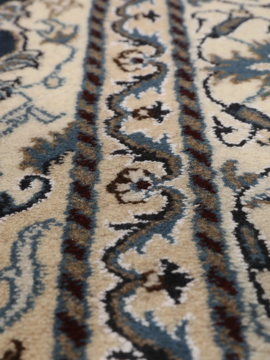 152x210 см, Иран, Наин, Wool, жёлтый — вид 2