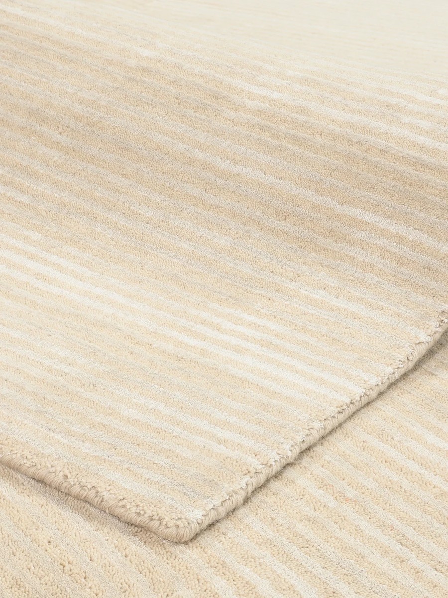 160x230 см, Индия, Однотонные, Viscose, бежевый — вид 4