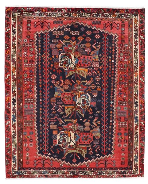 152x186 см, Иран, Восточные, Wool, чёрный