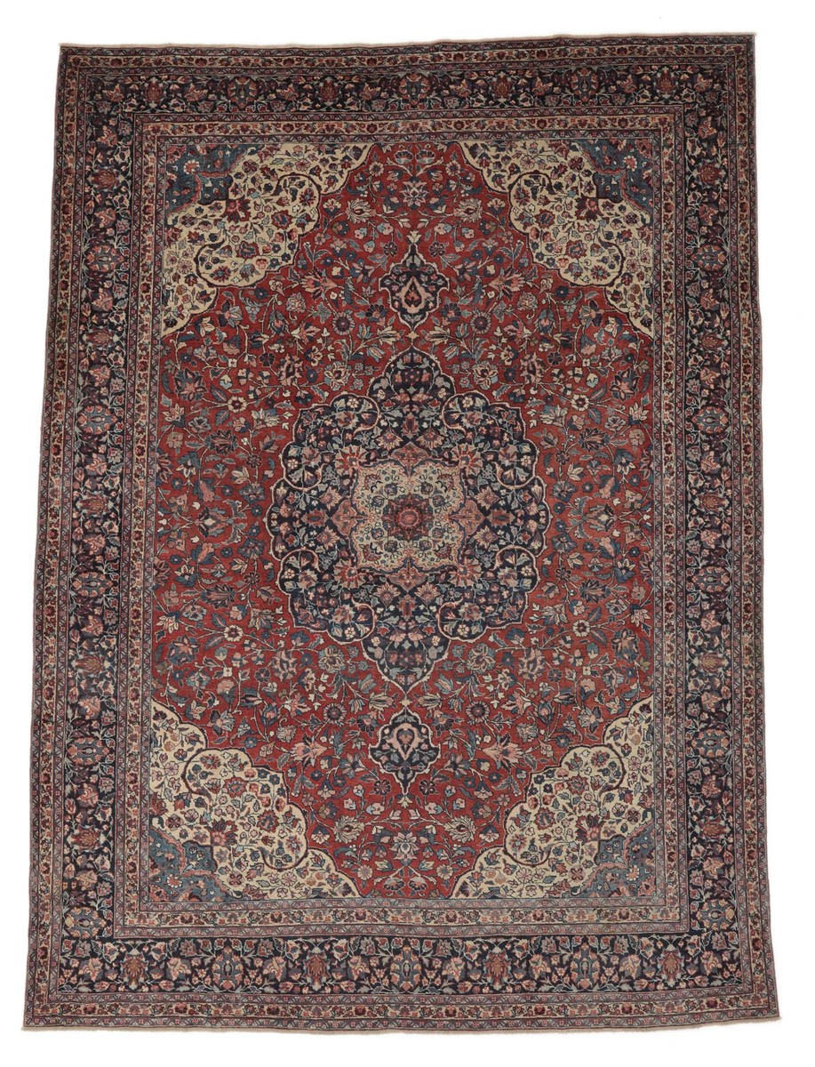 269x365 см, Иран, Машад, Wool, чёрный