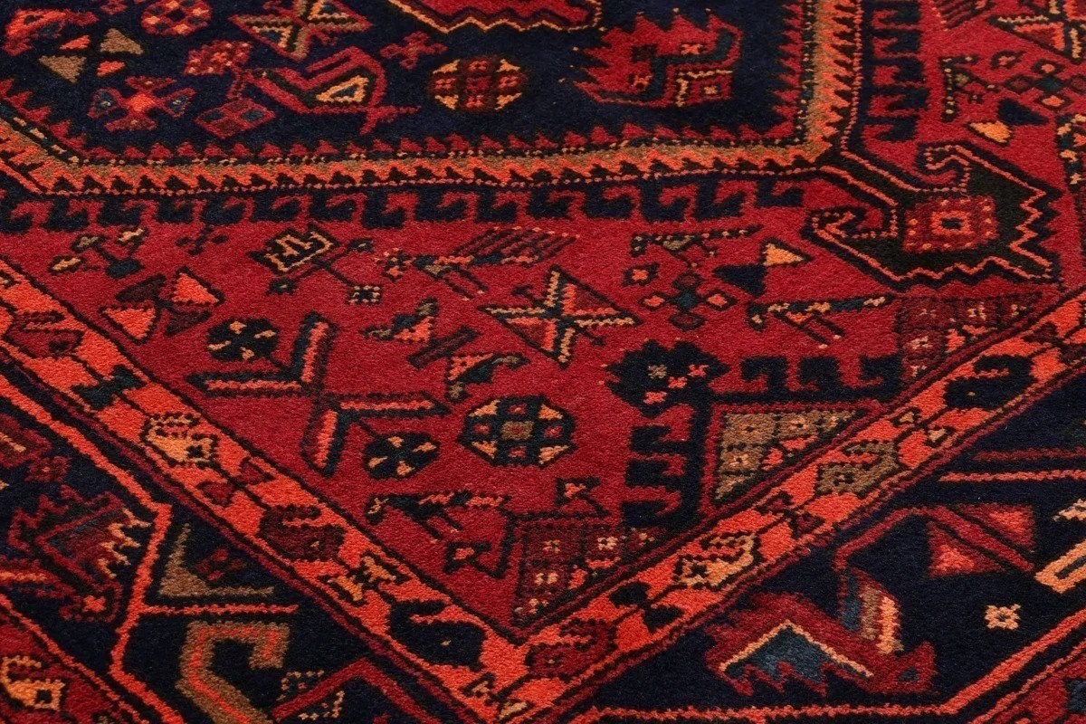 135x237 см, Иран, Хамадан, Wool, чёрный — вид 3