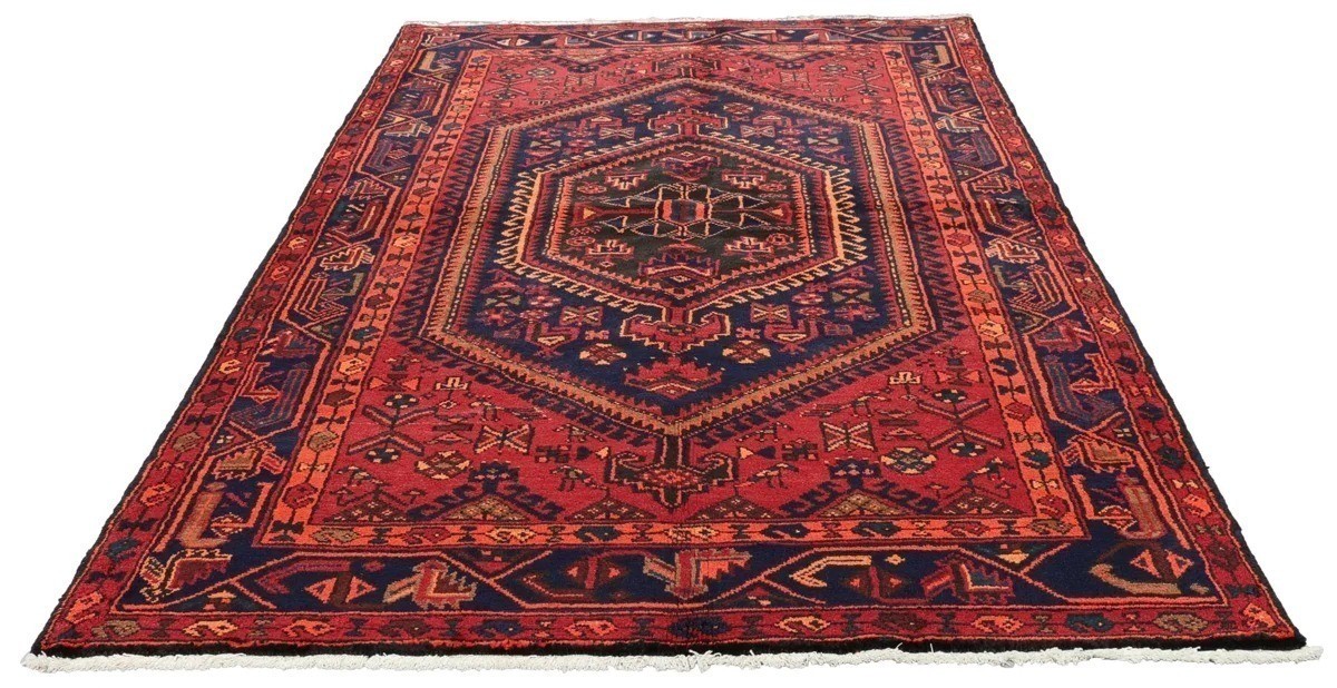 135x237 см, Иран, Хамадан, Wool, чёрный — вид 4