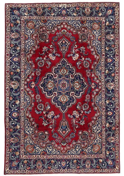 197x293 см, Иран, Машад, Wool, чёрный