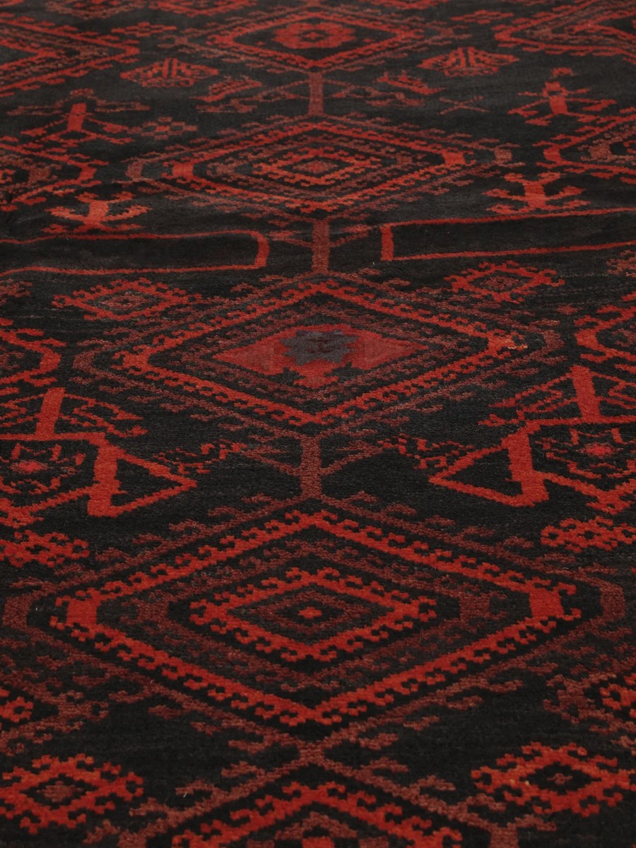 194x234 см, Иран, Восточные, Wool, чёрный — вид 5