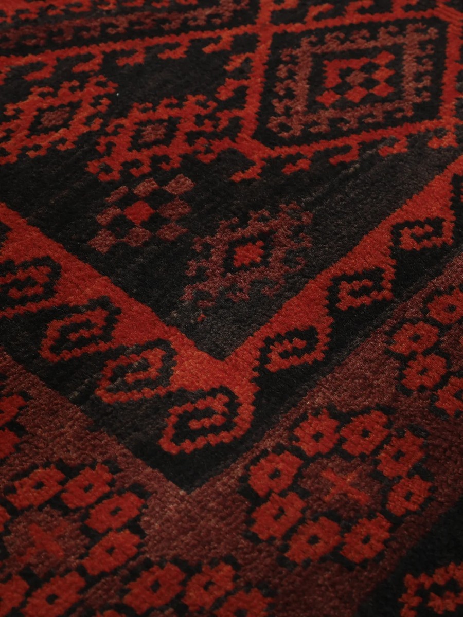 194x234 см, Иран, Восточные, Wool, чёрный — вид 8