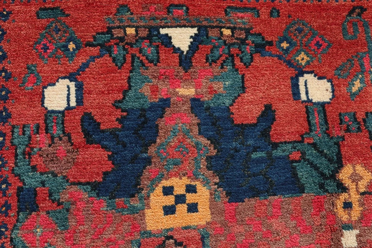 135x215 см, Иран, Восточные, Wool, чёрный — вид 4