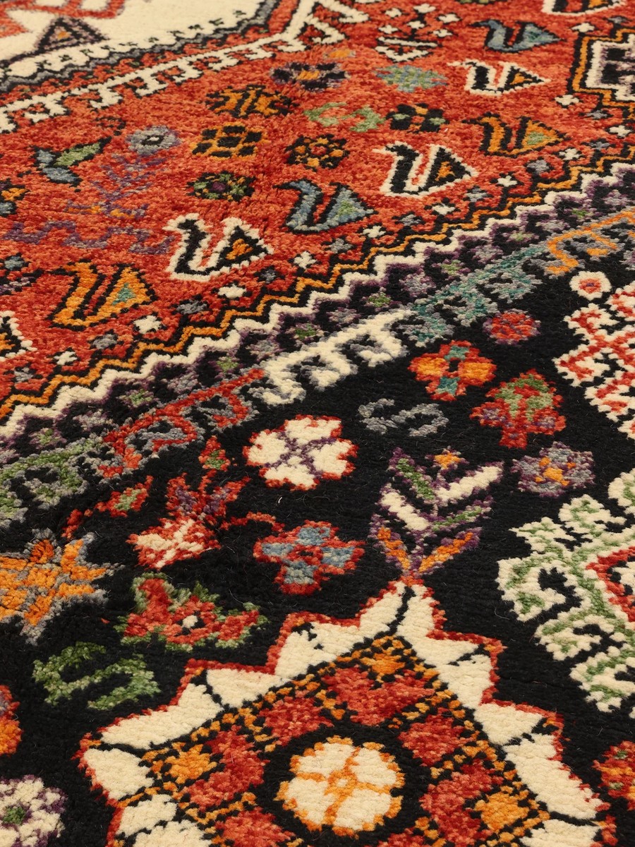 166x262 см, Афганистан, Казак, Wool, чёрный — вид 4