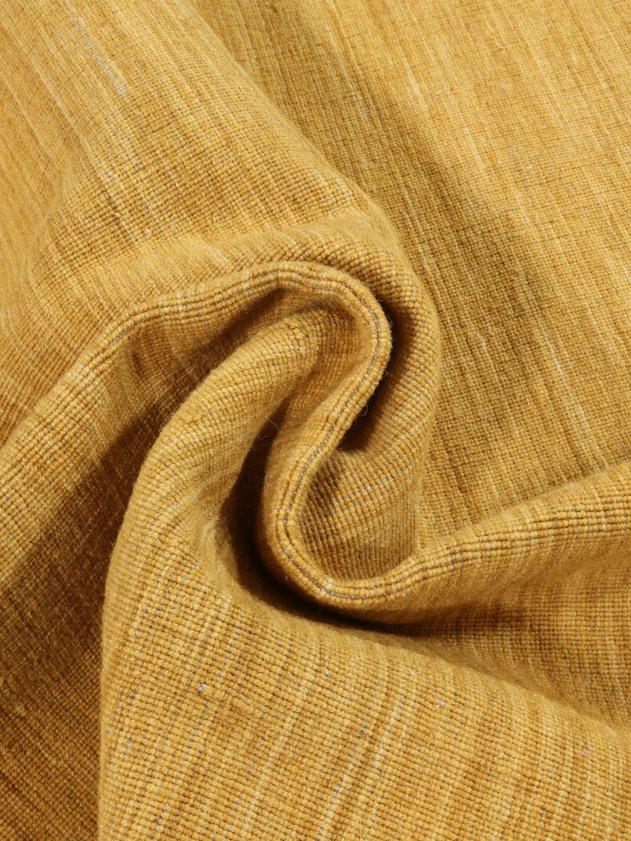Ø200 см, Индия, Килимы, Wool, жёлтый — вид 4
