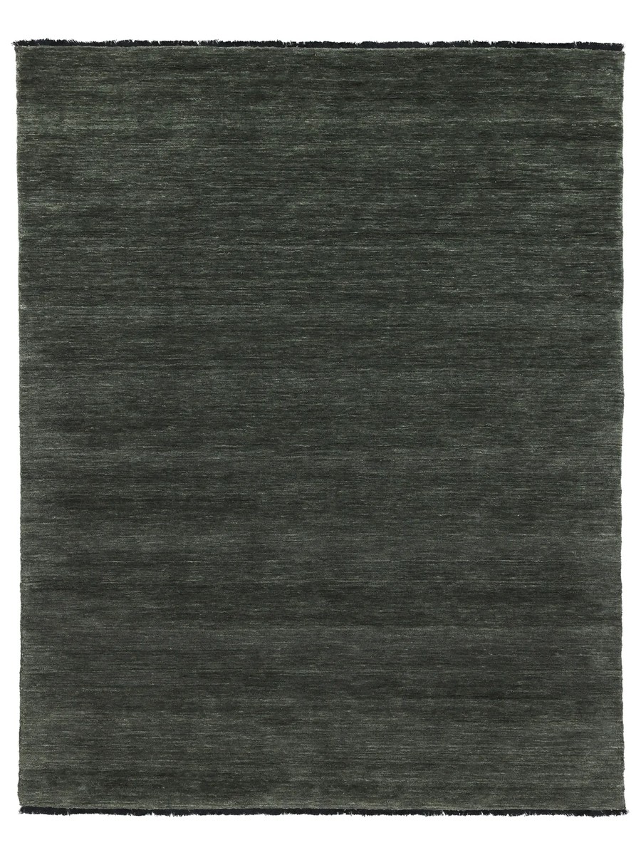 250x300 см, Индия, Однотонные, Wool, чёрный