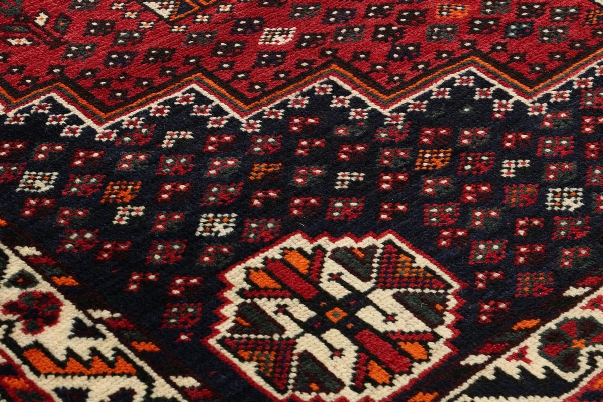 210x310 см, Иран, Кашкай, Wool, чёрный — вид 3