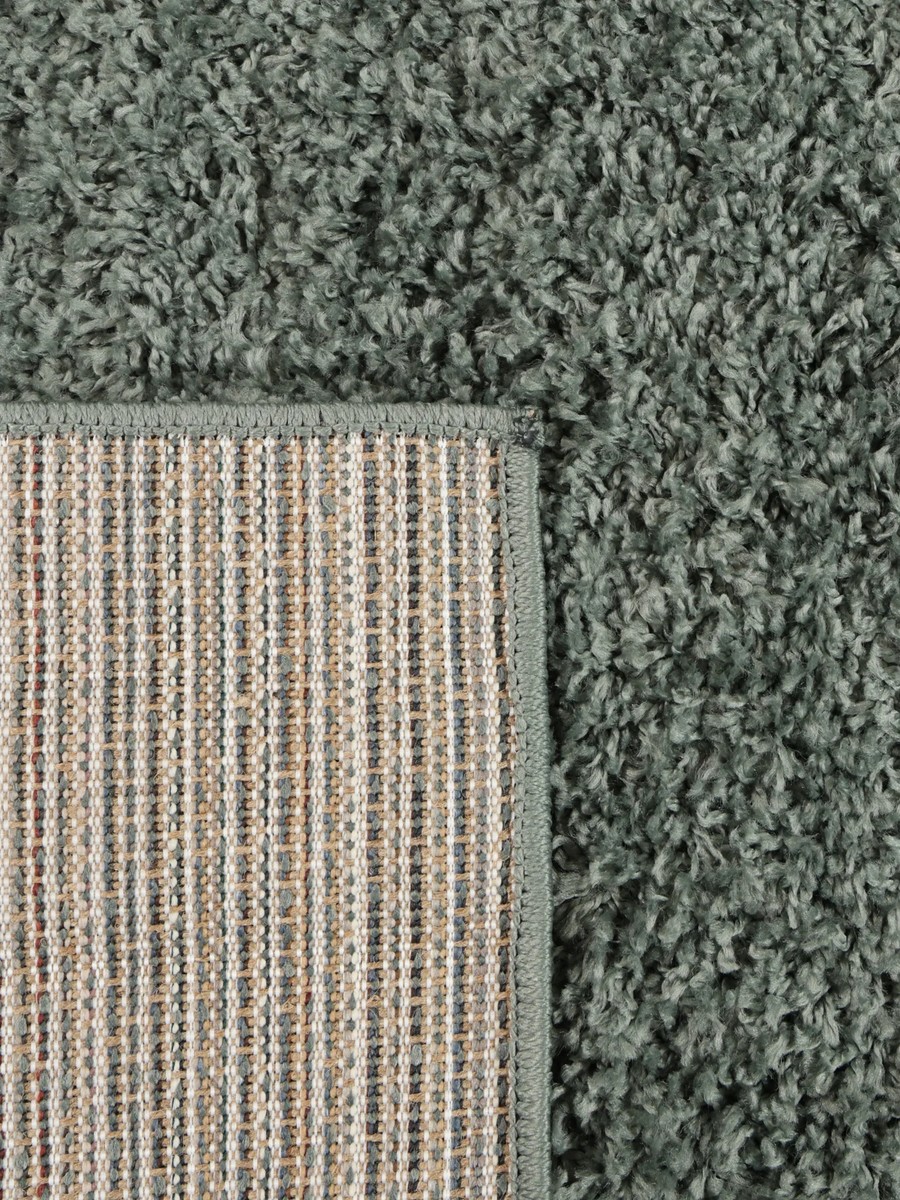 250x350 см, Египет, Однотонные, Polypropylene, зелёный — вид 3