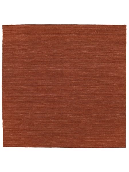 250x250 см, Индия, Килимы, Wool, ржаво-красный