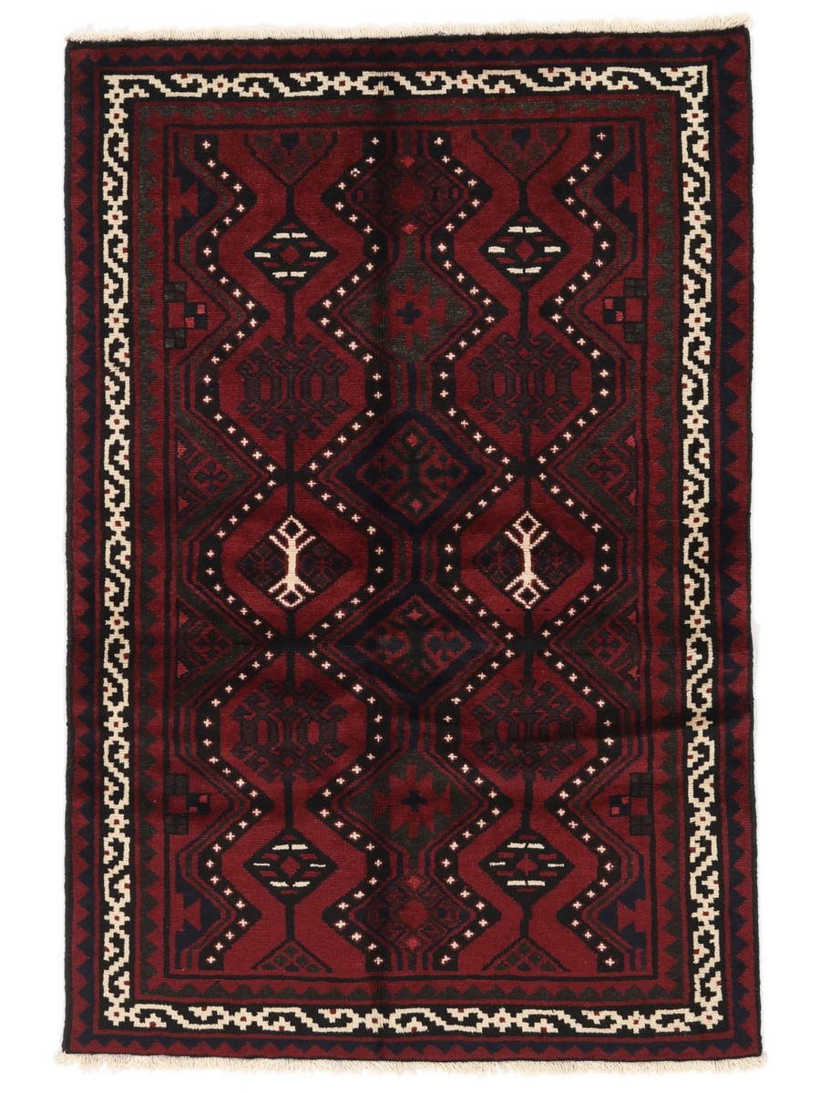 133x200 см, Иран, Восточные, Wool, чёрный