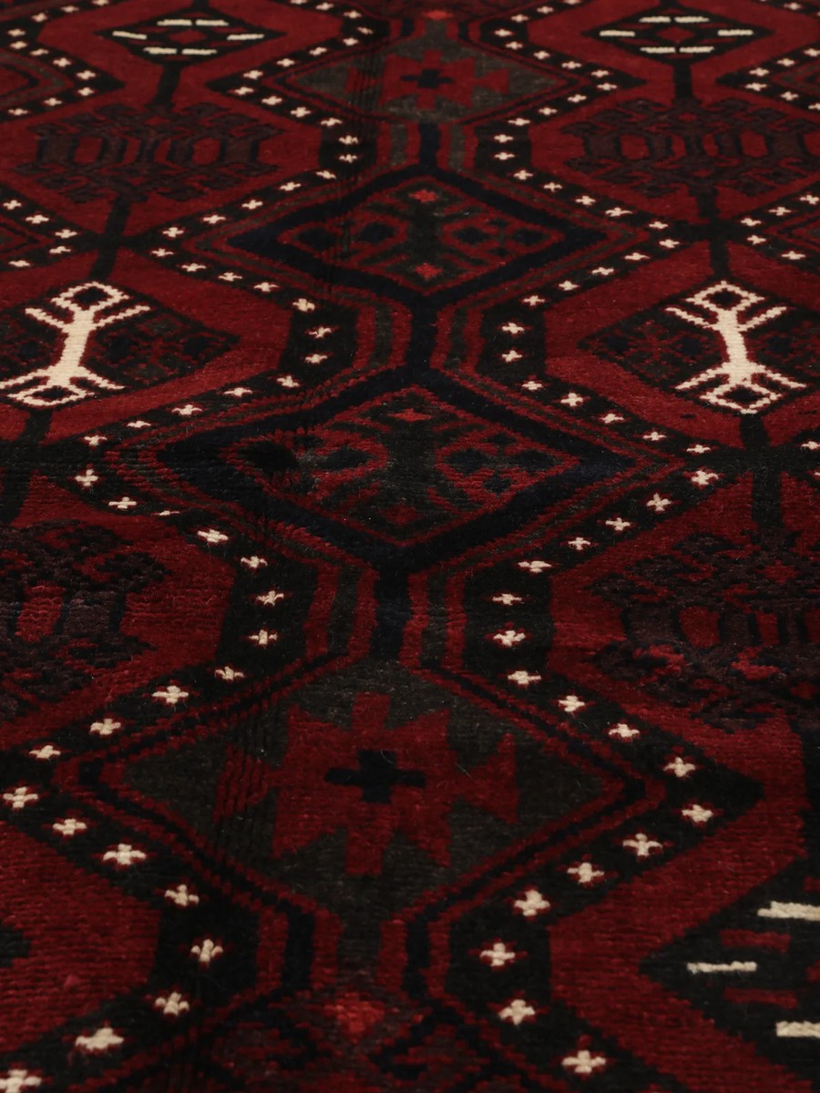 133x200 см, Иран, Восточные, Wool, чёрный — вид 5