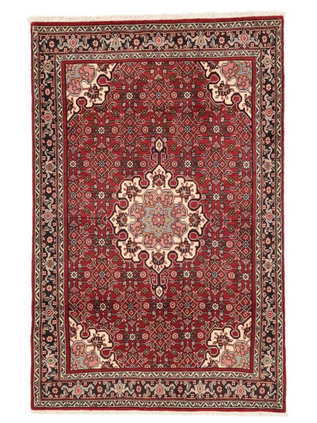 105x162 см, Иран, Биджар, Wool, чёрный