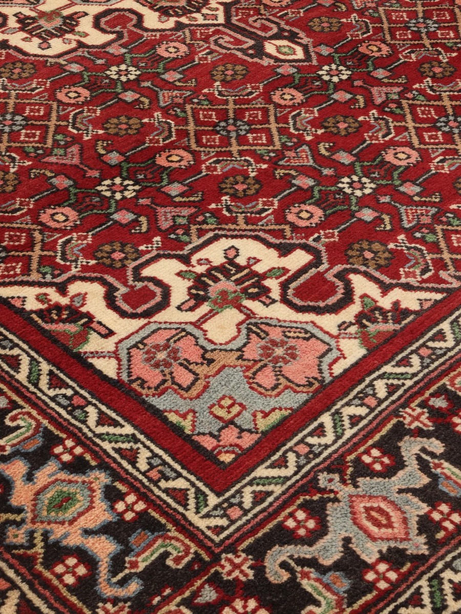 105x162 см, Иран, Биджар, Wool, чёрный — вид 4