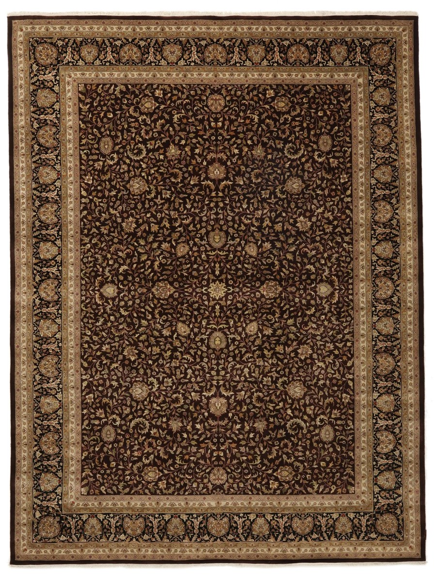 274x362 см, Индия, Сарук, Wool, чёрный
