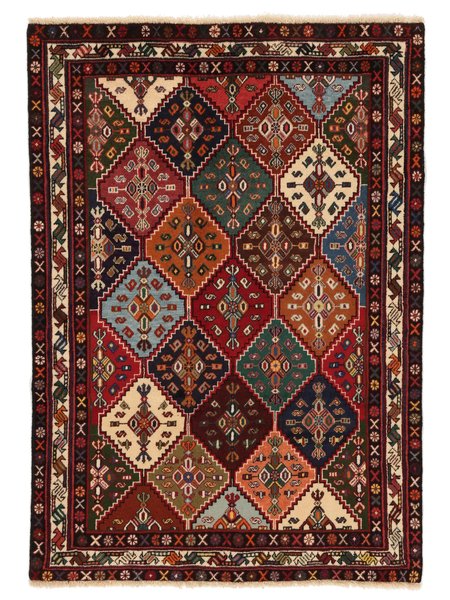 120x168 см, Иран, Восточные, Wool, чёрный