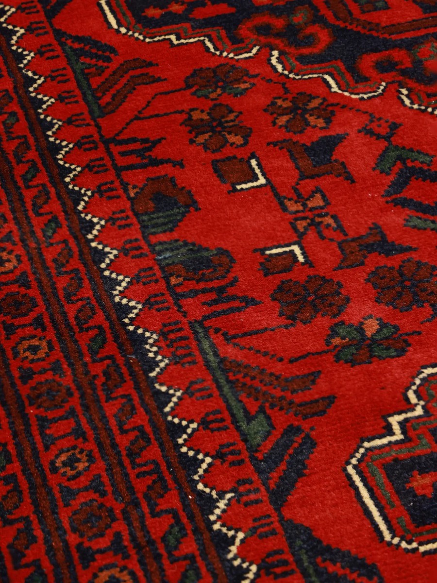 148x190 см, Афганистан, Афган / Пакистан, Wool, чёрный — вид 4