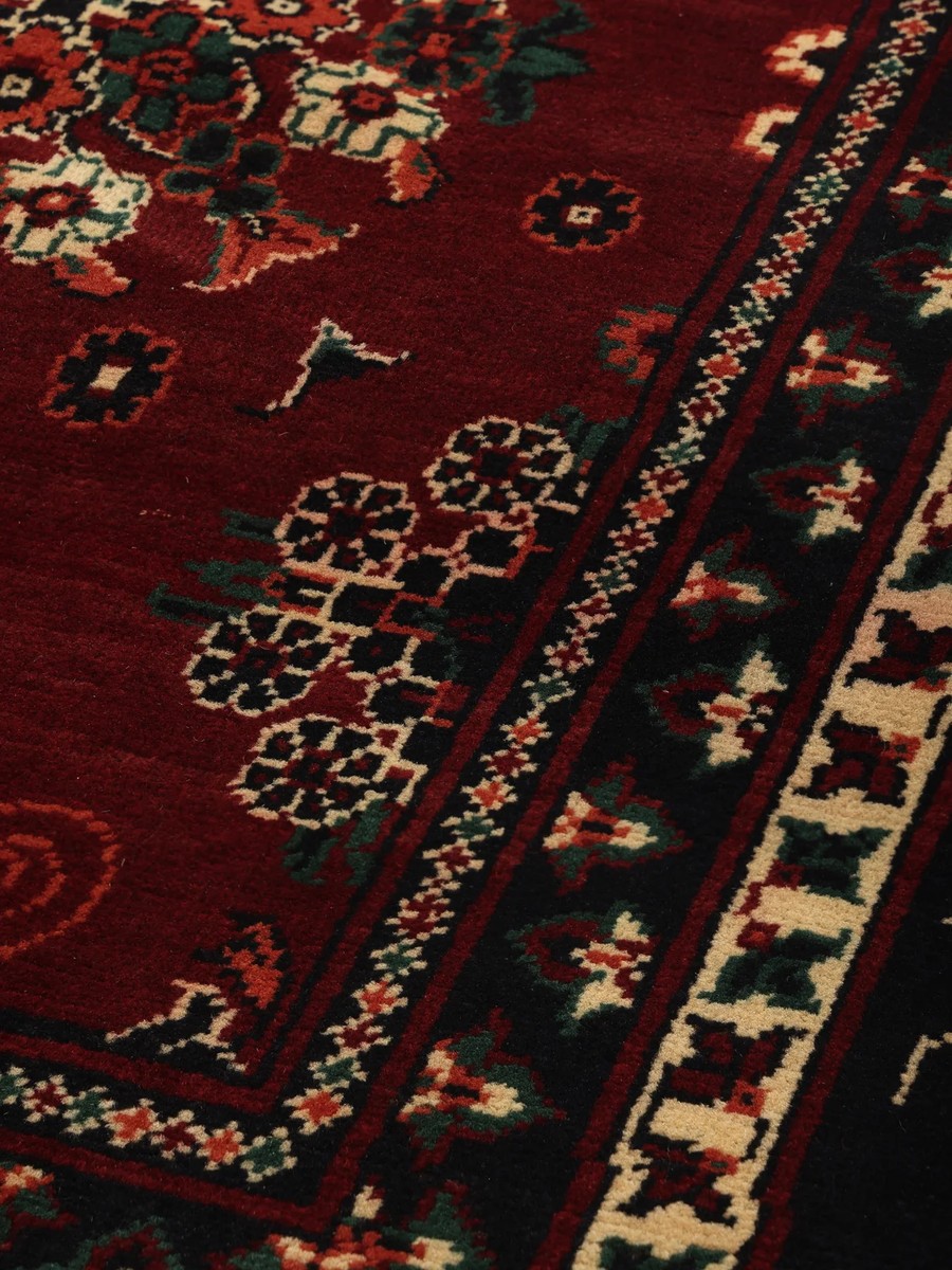 244x351 см, Афганистан, Восточные, Wool, чёрный — вид 5
