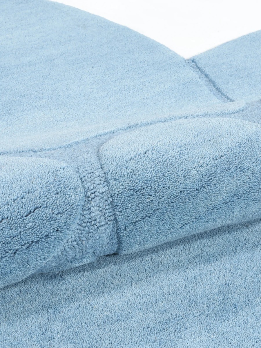 Ø150 см, Индия, Современные, Wool, синий — вид 4