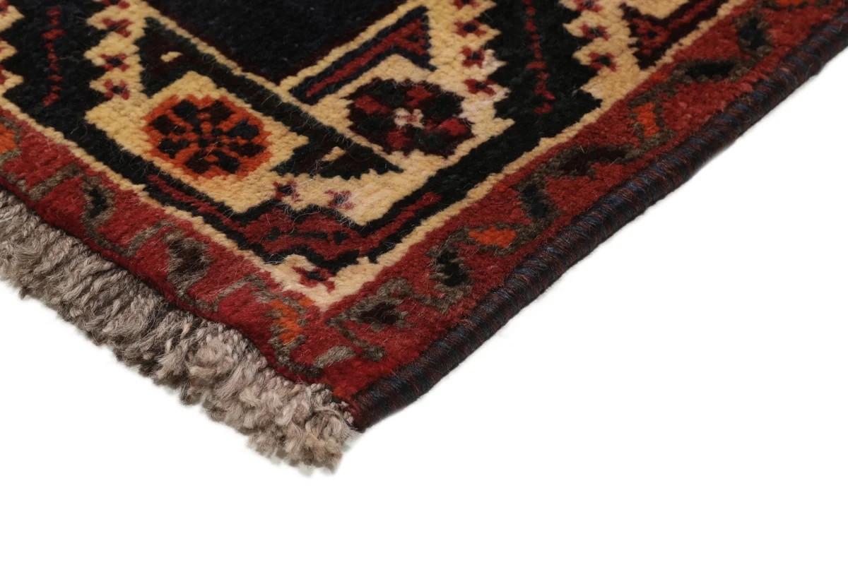 155x256 см, Иран, Кашкай, Wool, чёрный — вид 4