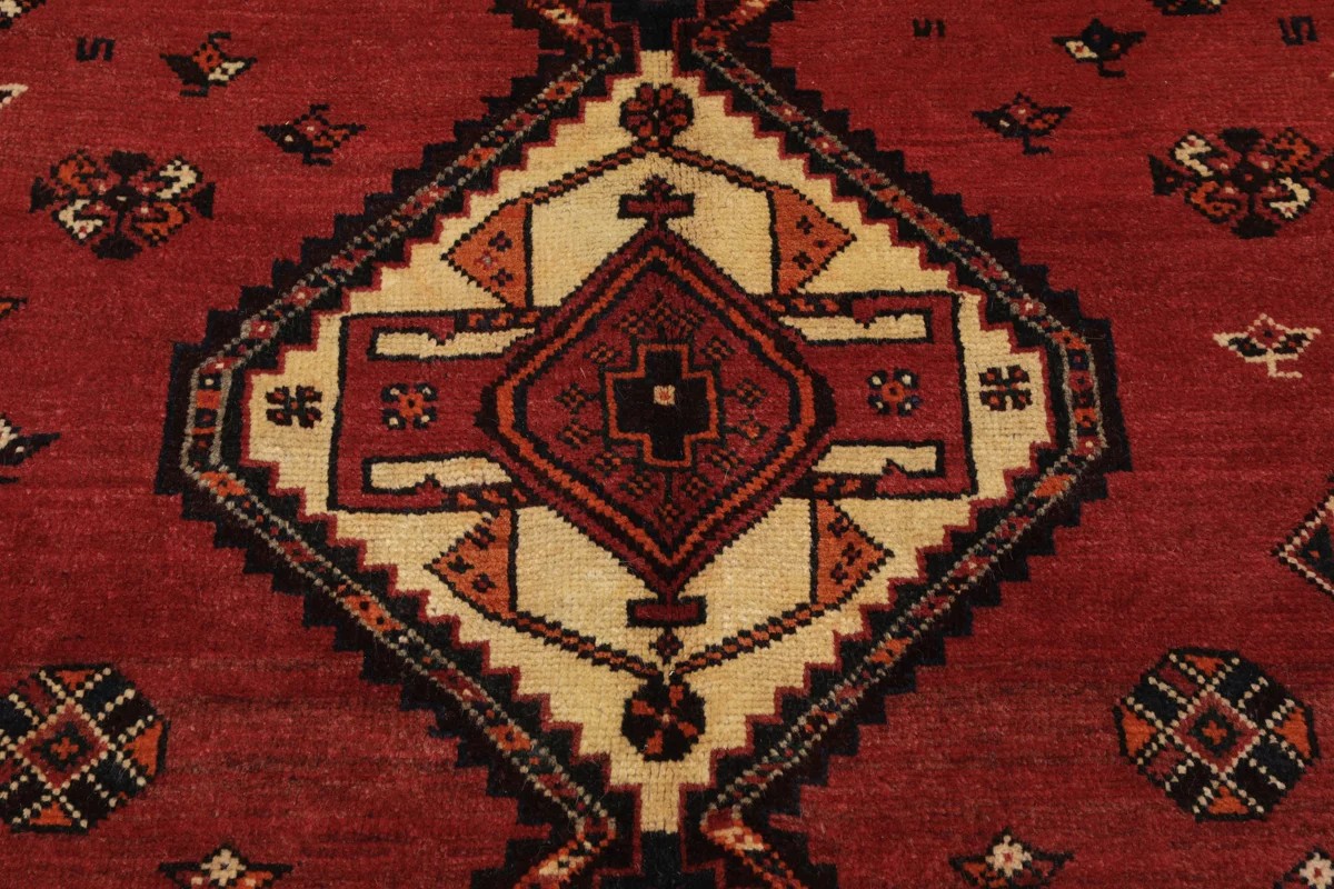 155x256 см, Иран, Кашкай, Wool, чёрный — вид 9