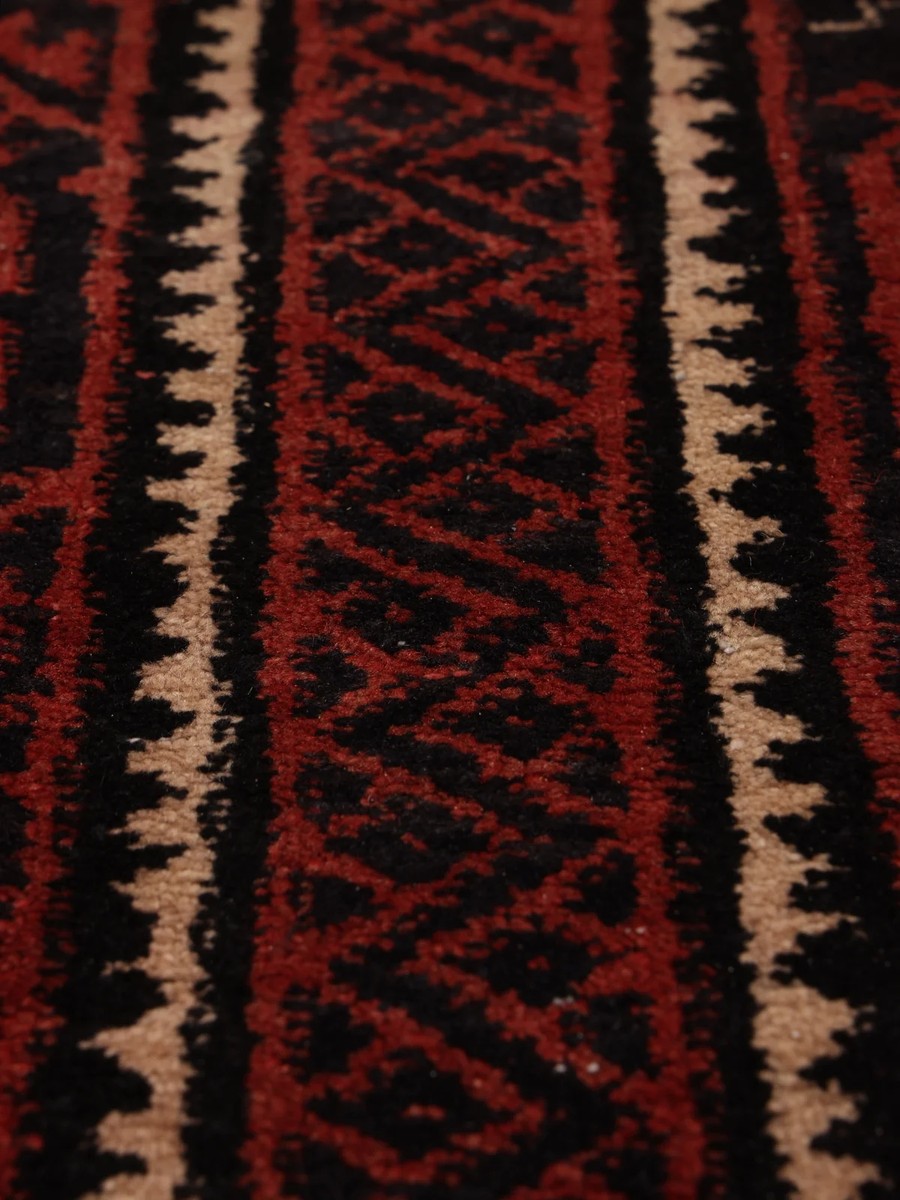 129x220 см, Иран, Балучи, Wool, чёрный — вид 5