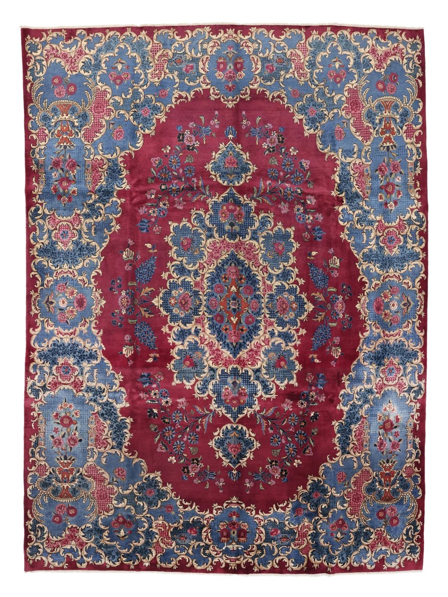 314x408 см, Иран, Машад, Wool, красный