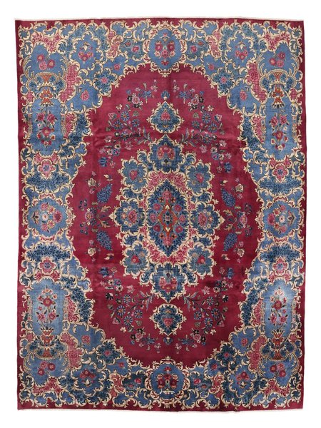 314x408 см, Иран, Машад, Wool, красный